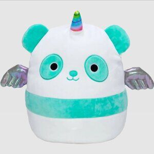 Felicia the Pandacorn 8" teal Squishmallow - multiple squads